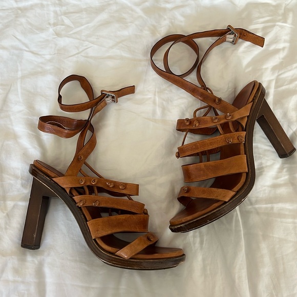 VINTAGE GIVENCHY SANDALS - Picture 1 of 4